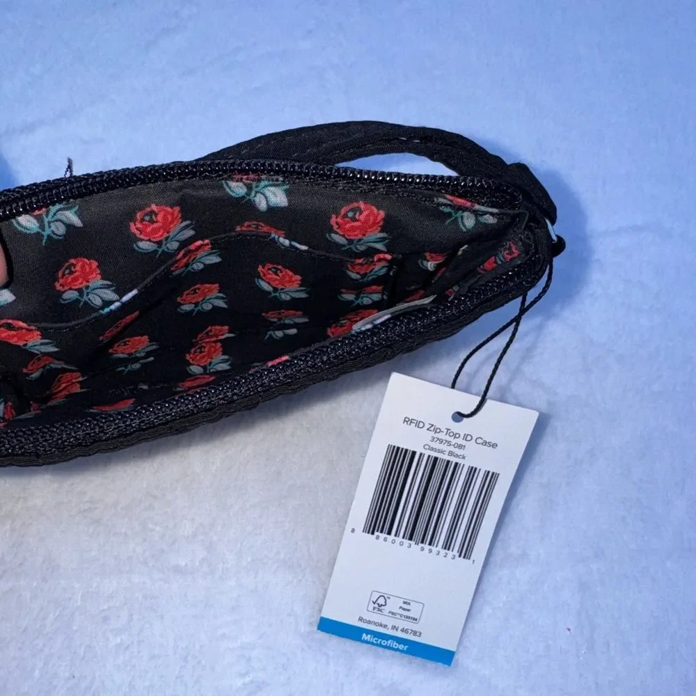 Vera Bradley Outlet Cotton Essential Sling Backpack & RFID Zip-Top ID Case